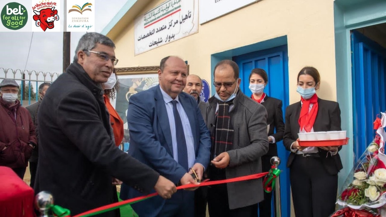 Inauguration de la 1e école préscolaire du partenariat Bel-Fondation Zakoura